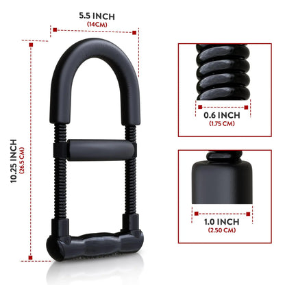 Power Wrist Trainer Grip Strength Equipment Adjustable Hand Exerciser For Forearm Muscle Home Gym Fitness Non-Slip Durable