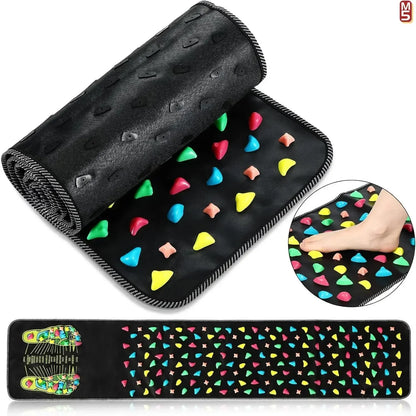 Fingerpressure Board Foot Foot Massage Pad Health Walk Foot Pressure Board Foot Massager Pad Imitation Goose Soft Stone Road