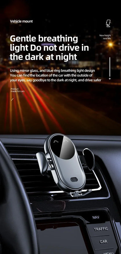 30W Wireless Car Fast Charger