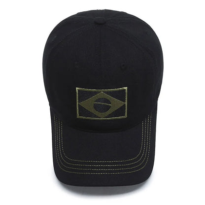 Outdoor Sports Baseball Cap Men'S Camouflage Cap, Middle And Young Men'S Casual Sun Protection Hat Brazilian Hat