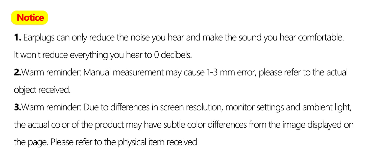Golden Calm Ear Plugs