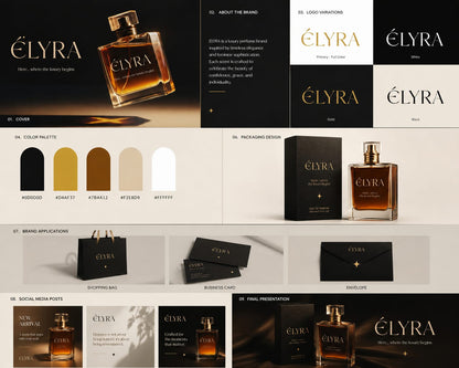 AURELIA – Product Advertisement Design