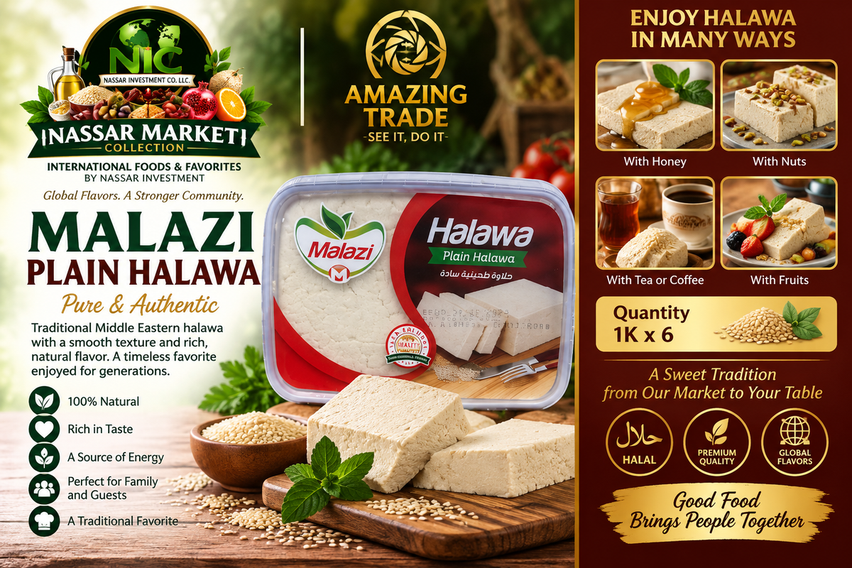 Malazi Plain Halawa - 1kg