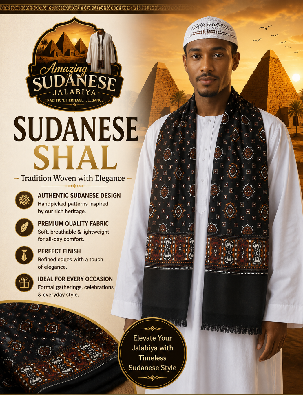 Amazing Jalabiya - Set of 4