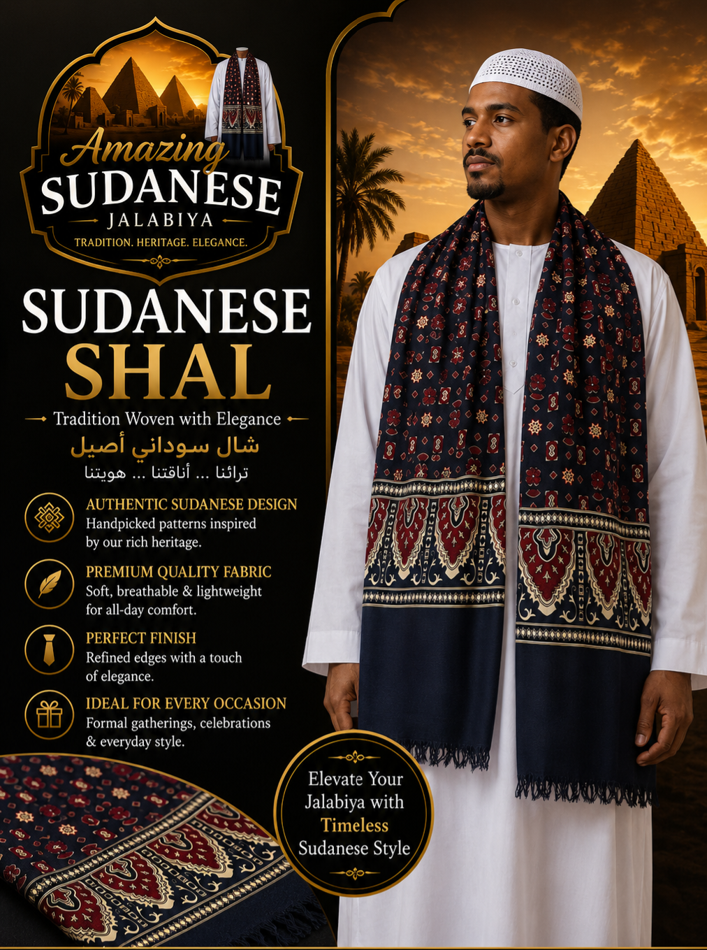 Amazing Jalabiya - Set of 4